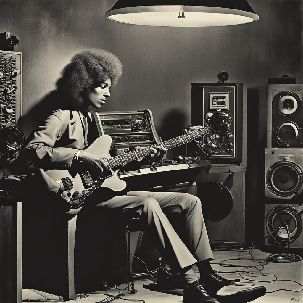 Cosmic Starman in the Sky: Digital Art