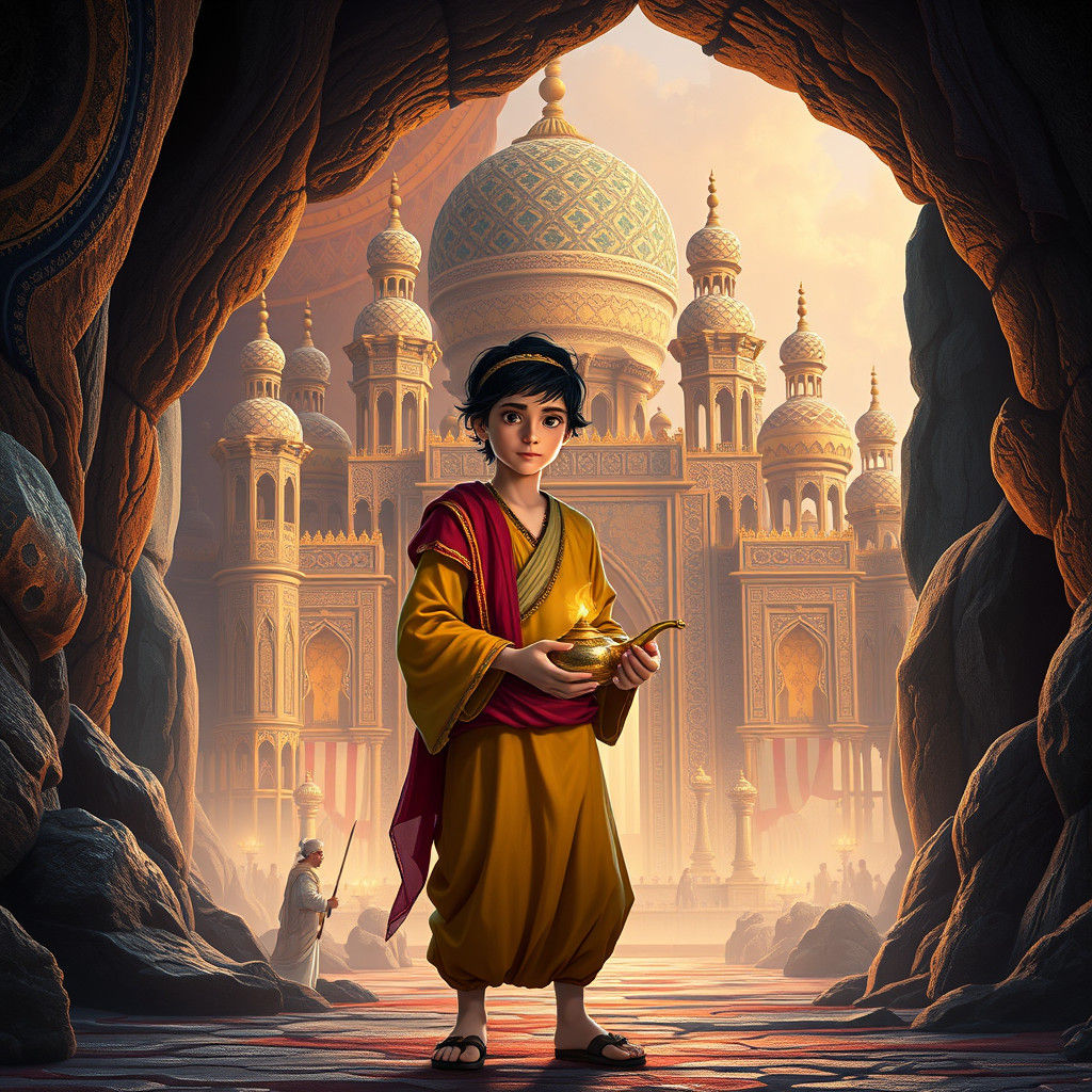 Aladdin and the Enchanted Cave in Baghdad