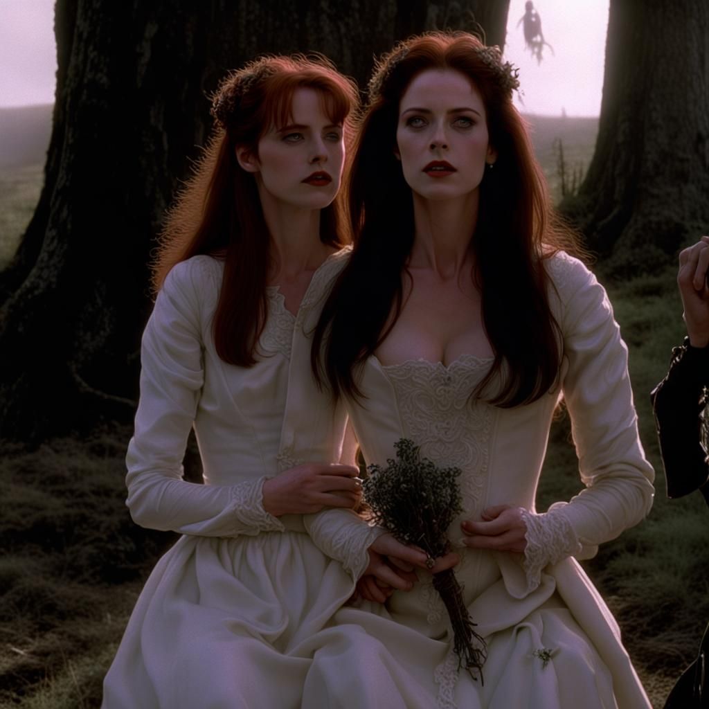 Owens Sisters in Dark Fantasy Film Excalibur