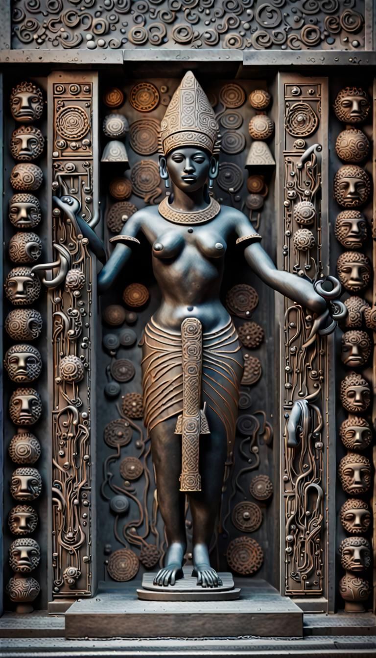 Orichulum Sculptures of Ancient Summer in 3D