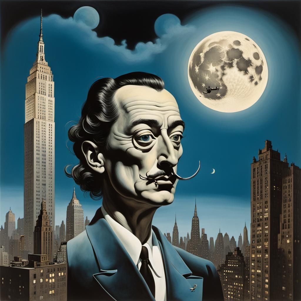 Dali Visits New York