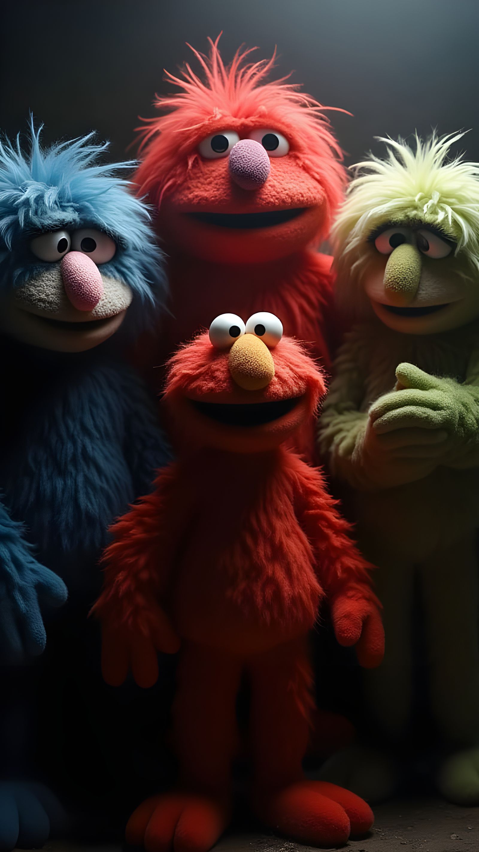 Surreal Sesame Street Characters in Cinematic Spotlight