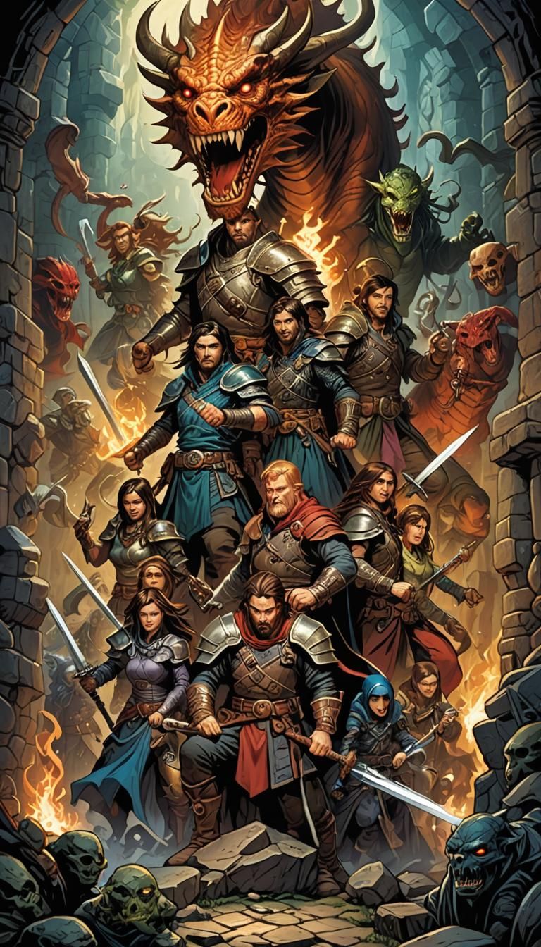 A friendly game of Dungeons & Dragons