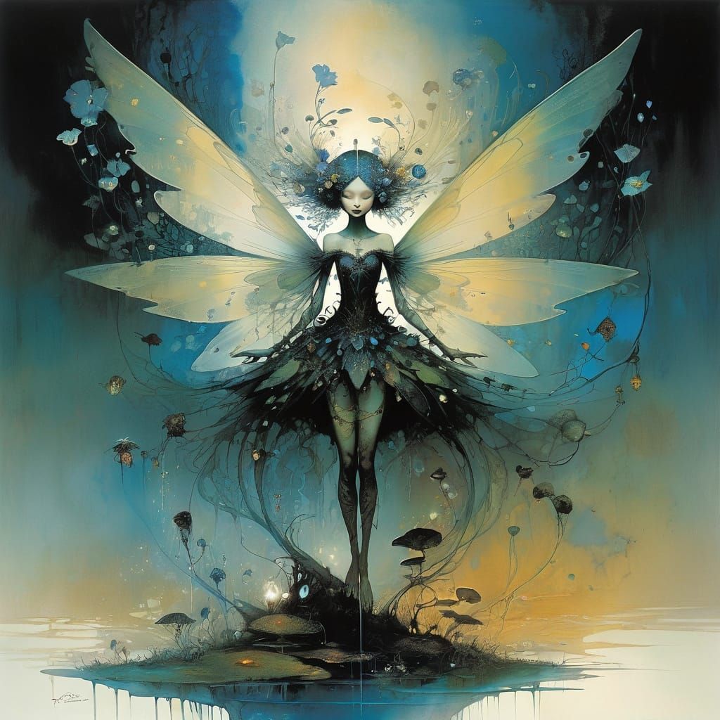 Surreal Dreamscapes of Whimsical Beings