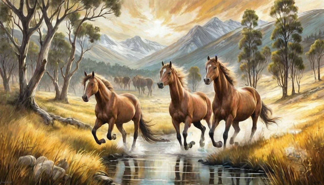 Wild Horses of the High Country