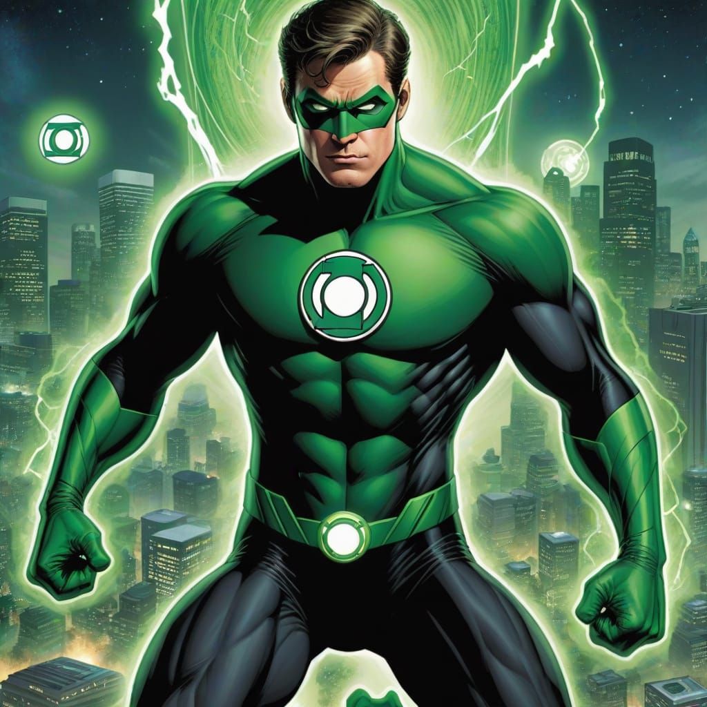Hal Jordan: First Human Green Lantern