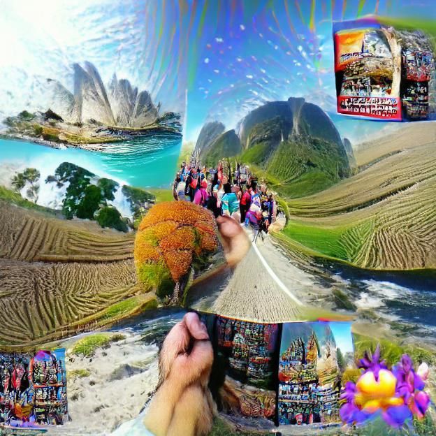 A beautiful trip all over the world