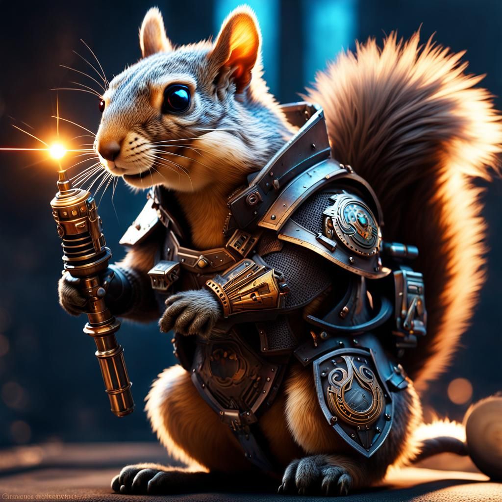 Sir Squirro, The Laser Master