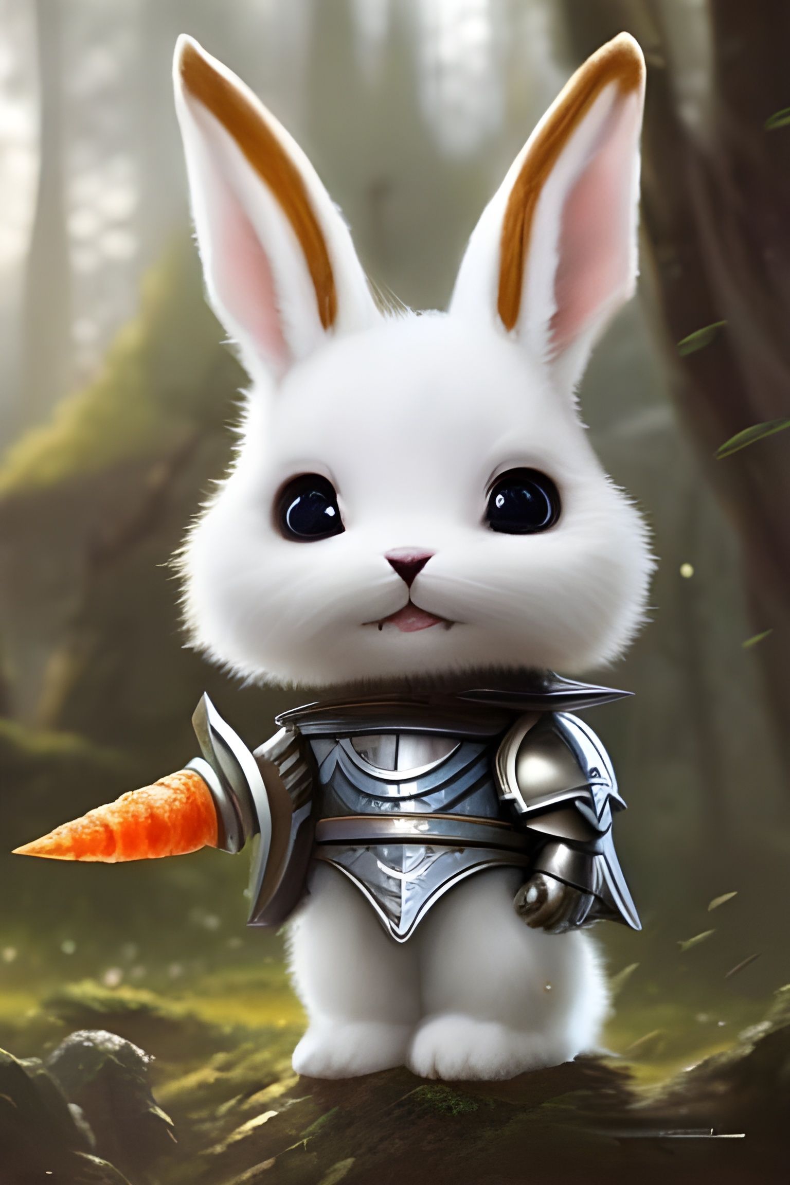 Sir Jumpsalot and his deadly carrot sword!