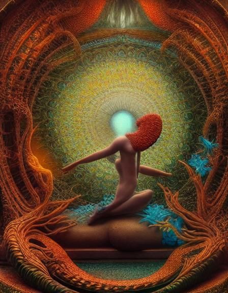 Dreaming Sculptures in Fairytale Style