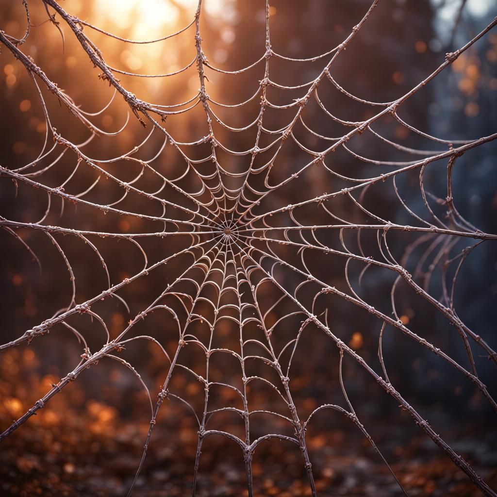 Star Shaped Spider Web Concept Art