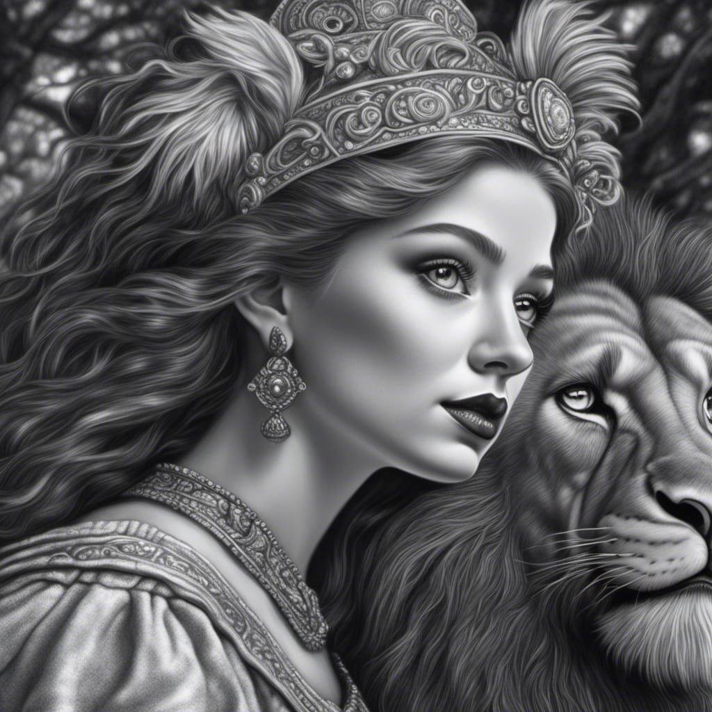 Cosmic Wizard of Oz Portrait in Hyperrealism Style