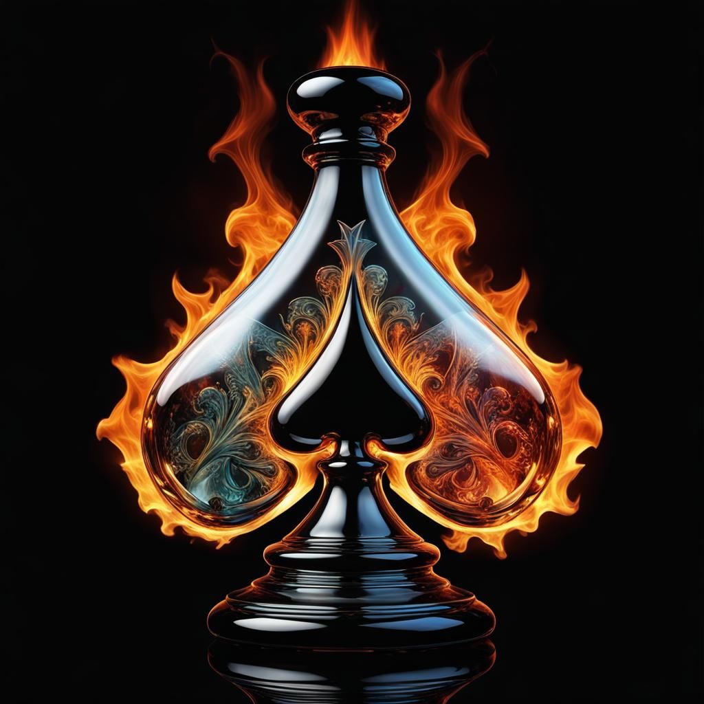 Game of Spades on Fire