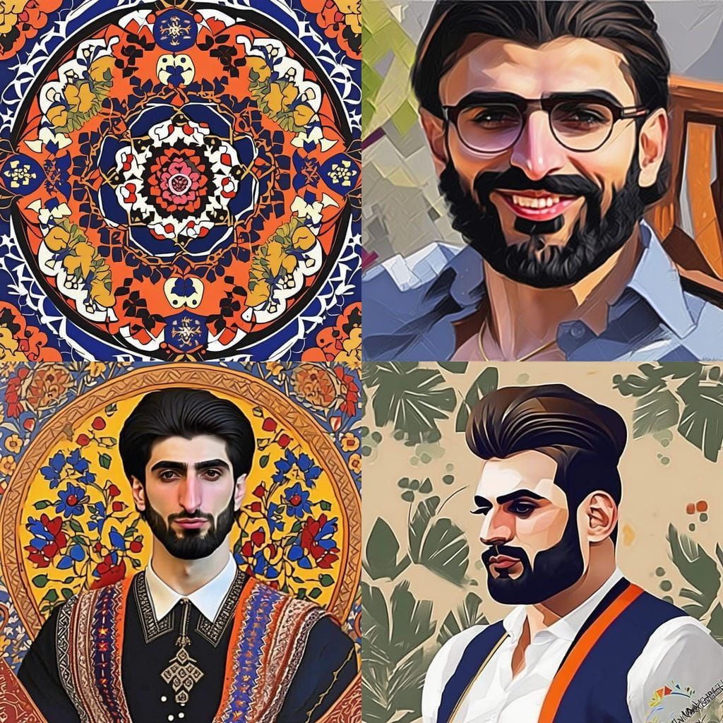 Art in the Style of Narek Hambardzumyan