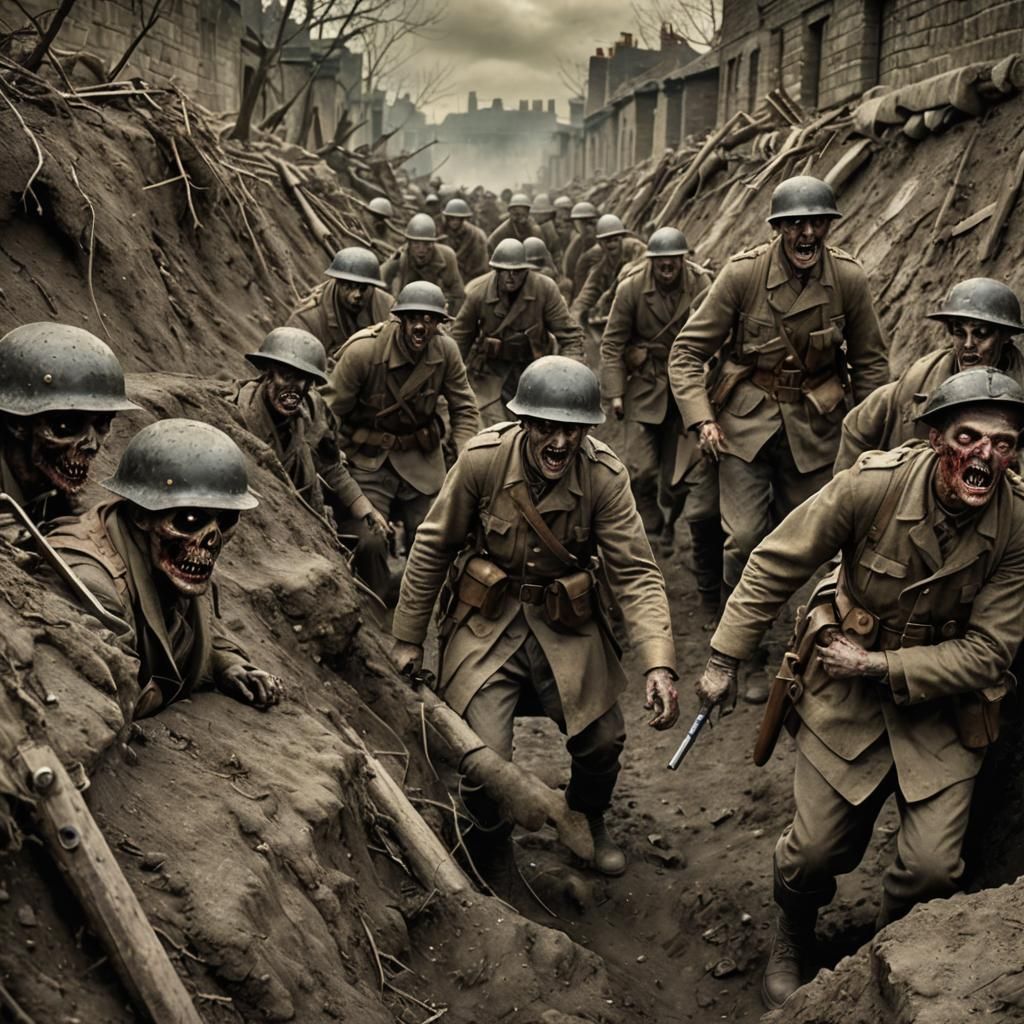 Undead Trench Warfare in WWI