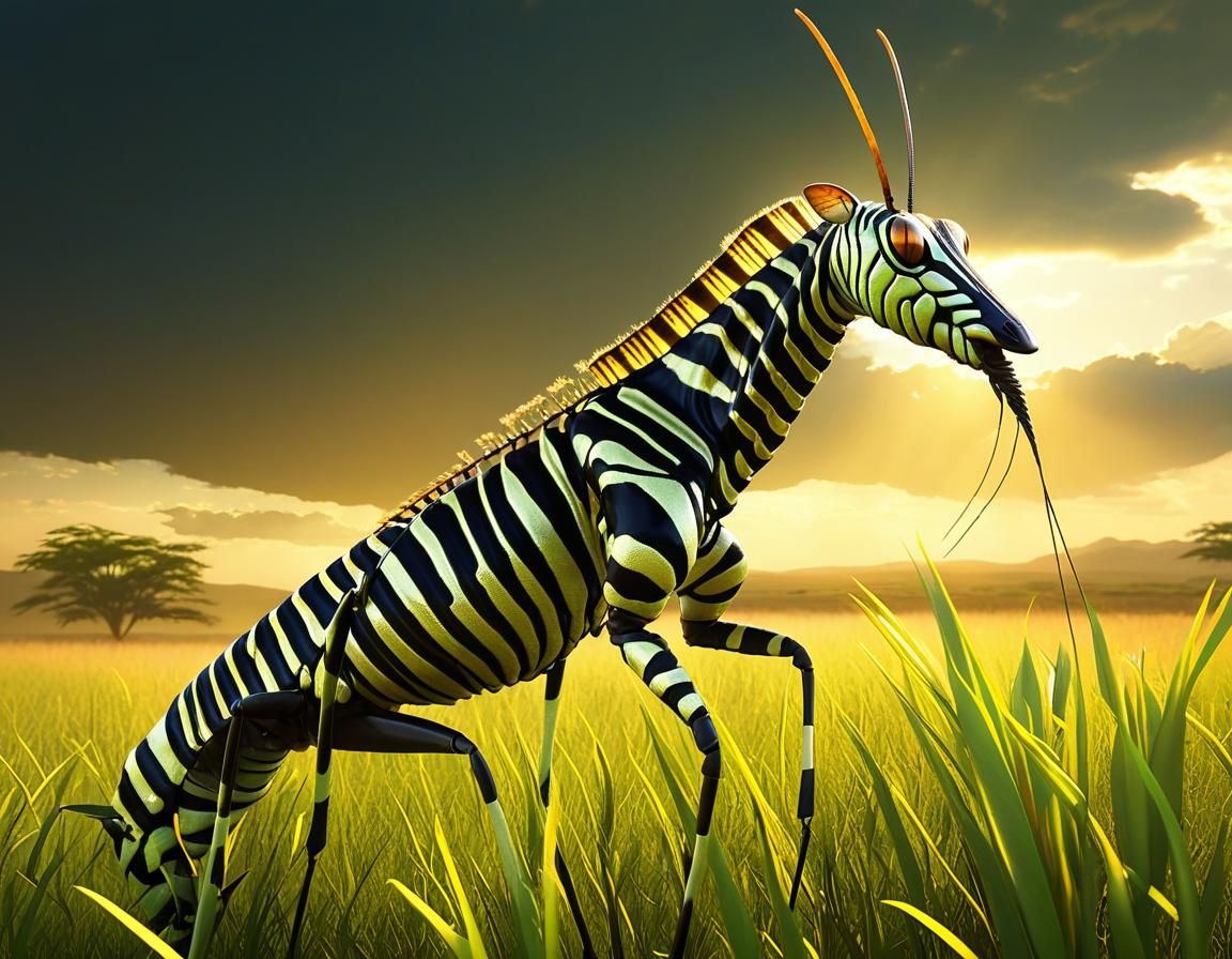 Zebra Mantis hybrid