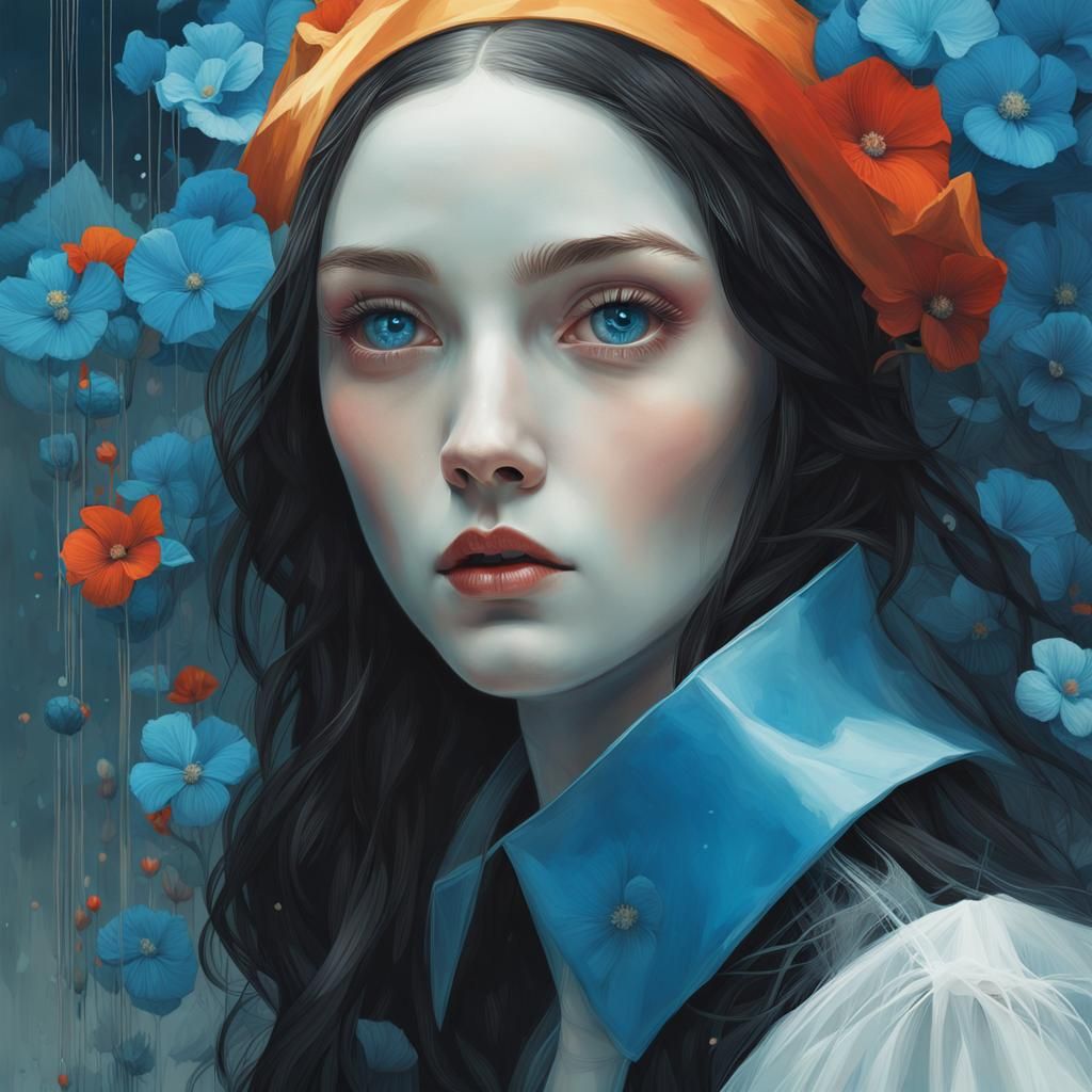 The blue eyes of Columbine