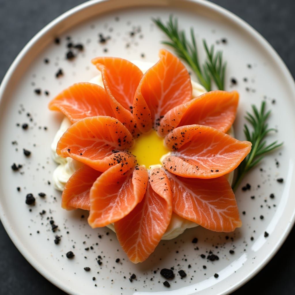 Exquisite Salmon Rolls with Lemon-Butter Sabayon