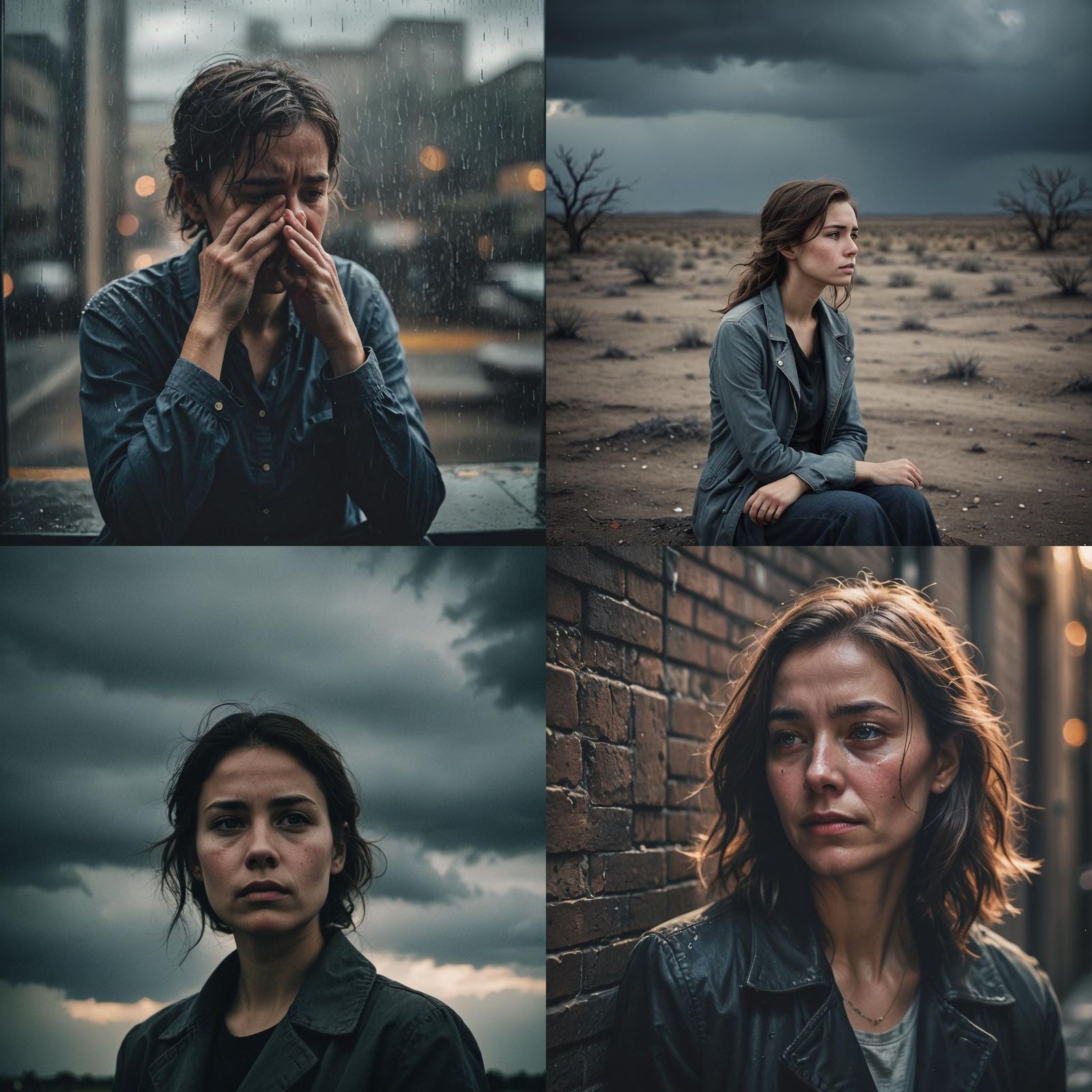 Melancholic Photography: Lost Happiness in the Darkness