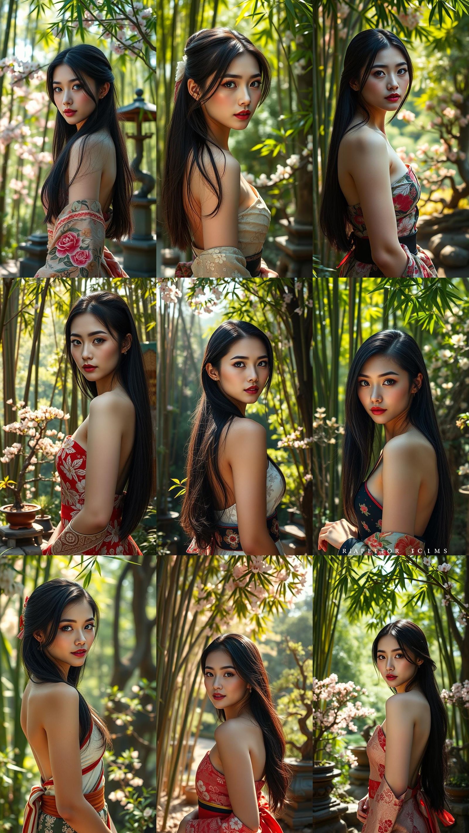 Exquisite Japanese Beauty in Serene Landscape