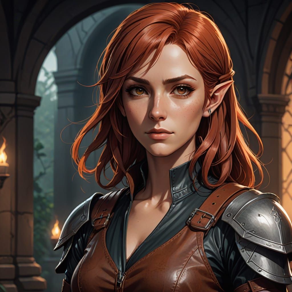 Half-elf girl