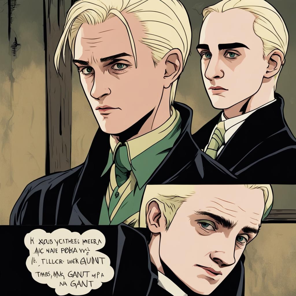 Draco Malfoy Meets Ominis Gaunt