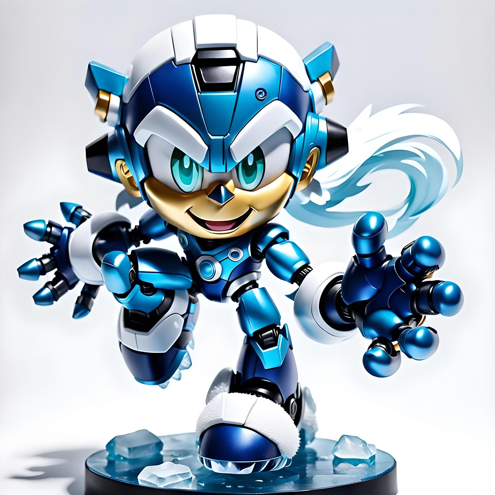 Detailed Ice Man Action Figure by Juhn Lim