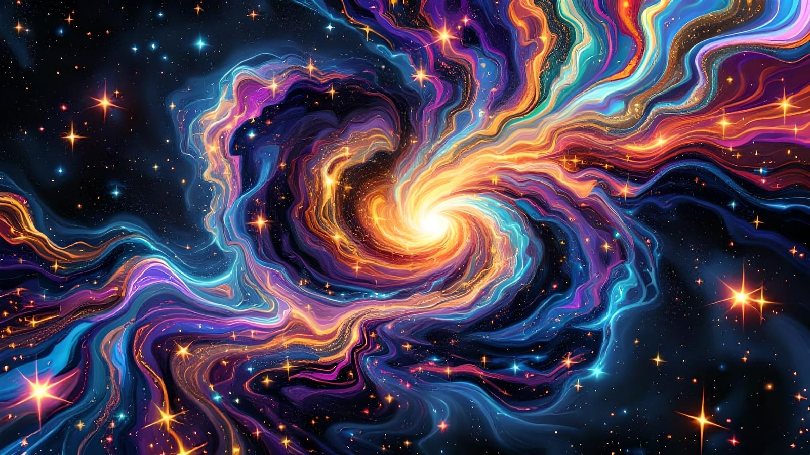 Vibrant Stars Formed from Cosmic Energy