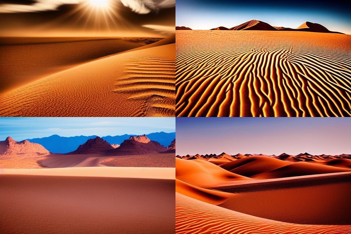 Magnificent Desert Landscape, Award-Winning Photography