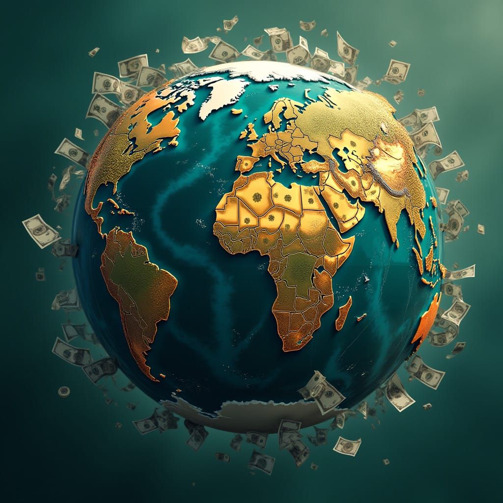 Fantastical World of Prosperity in Rich, Deep Colors