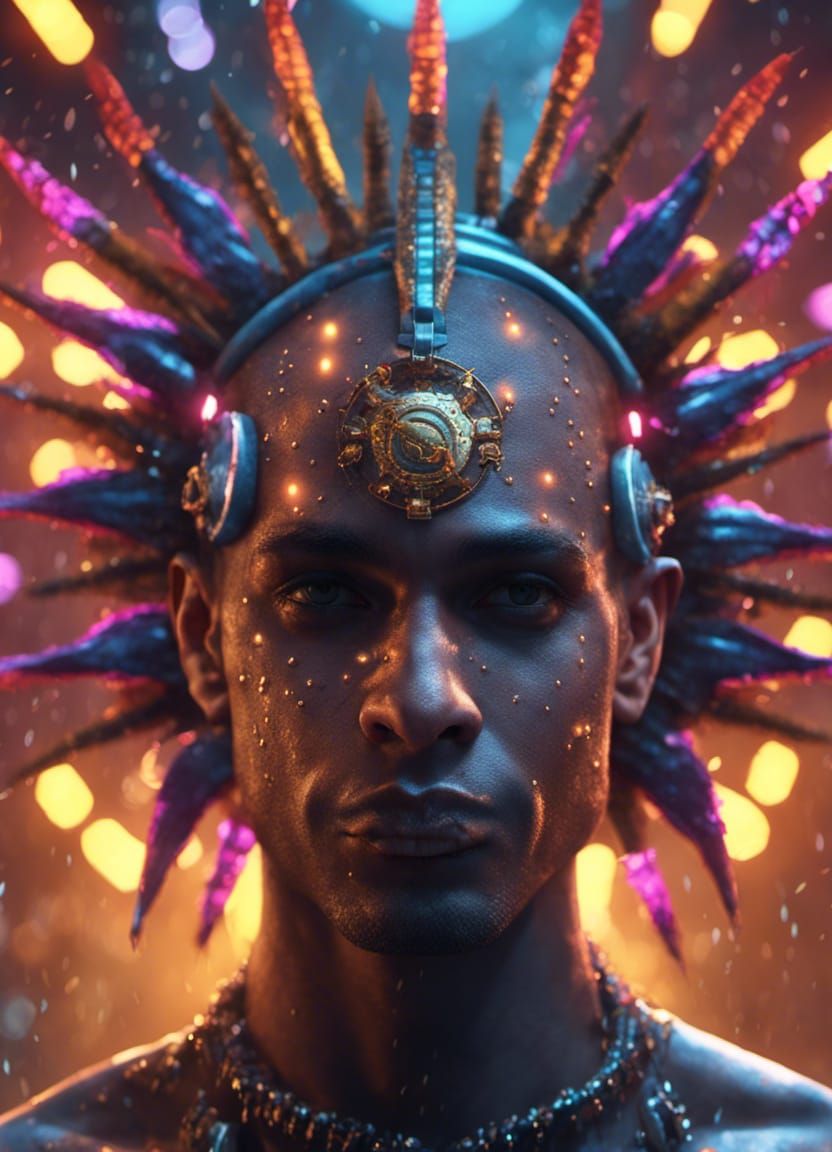 Brazilian carnival man