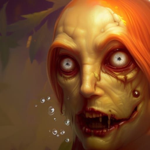 Horrifying Pumpkin King of Zombie Horde