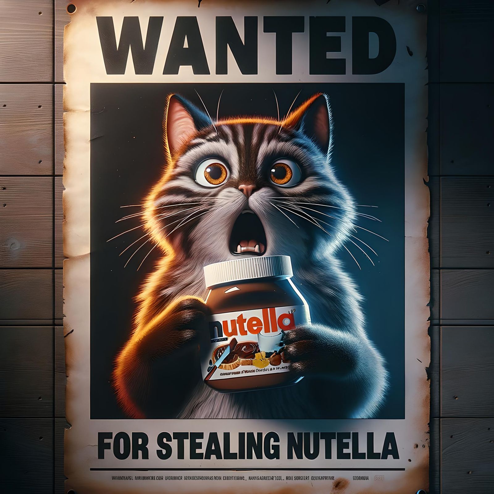 Fur-ocious Nutella Thief on the Loose!