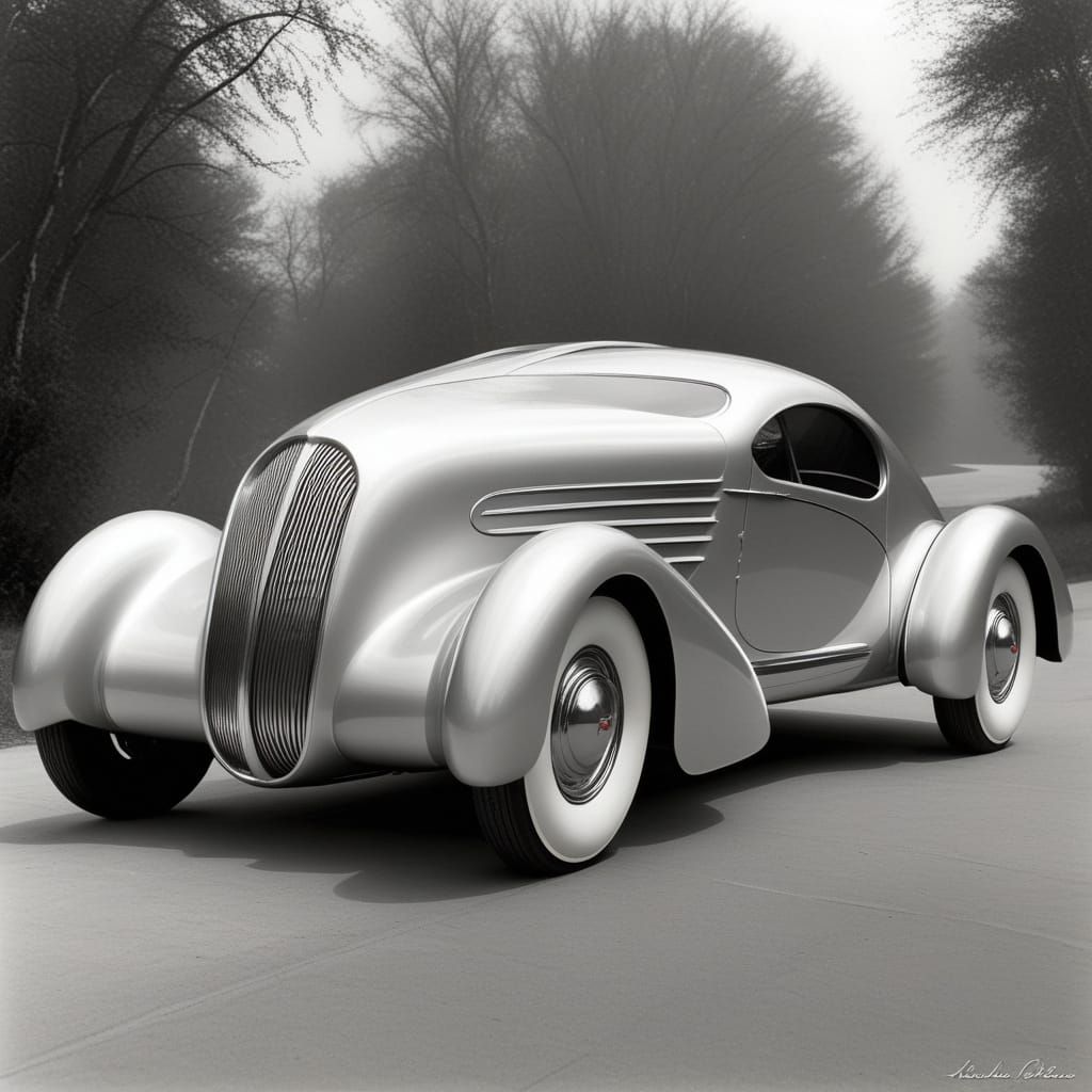 1930s Streamline Futurism Art Deco Design