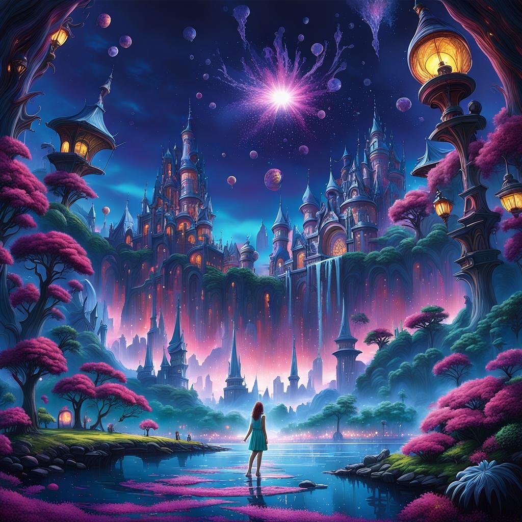 Kana Arima: Detailed Matte Painting in 8K