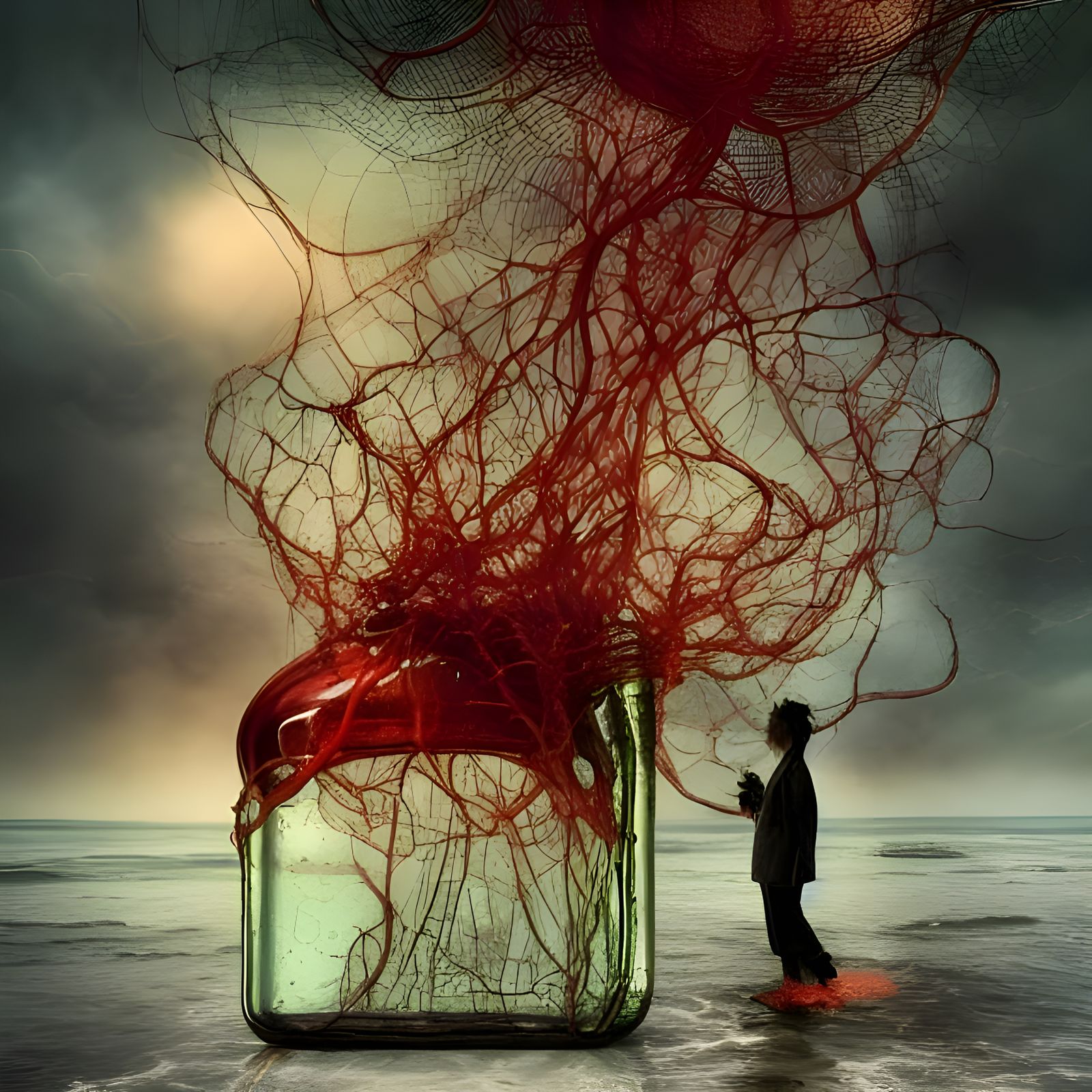 Message in a Bottle: Paranormalpunk Ocean Art