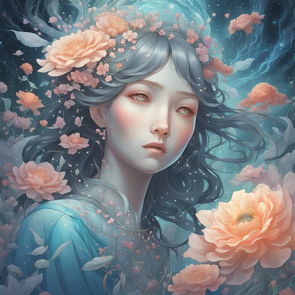 Spiritual Awakening: Detailed Fantasy Concept Art