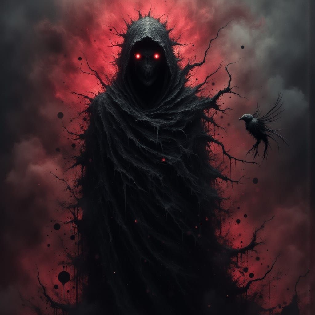 Ethereal Hunter in a Twilight Realm