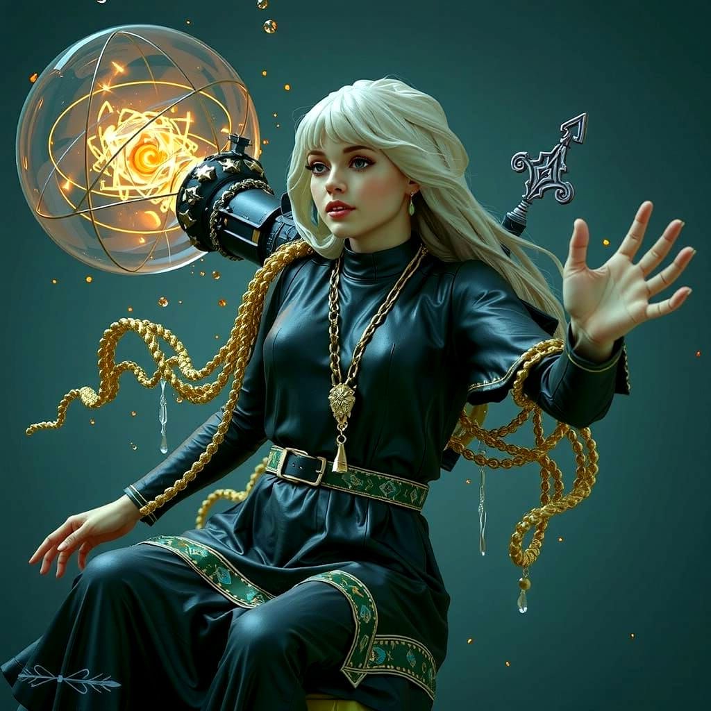 Expressive Sculpture Reflecting Light and Shadow