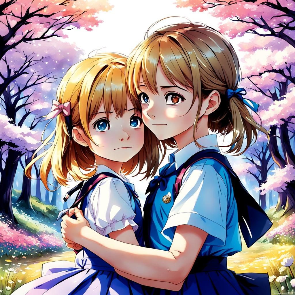 Anime Style: Emma with Inner Child