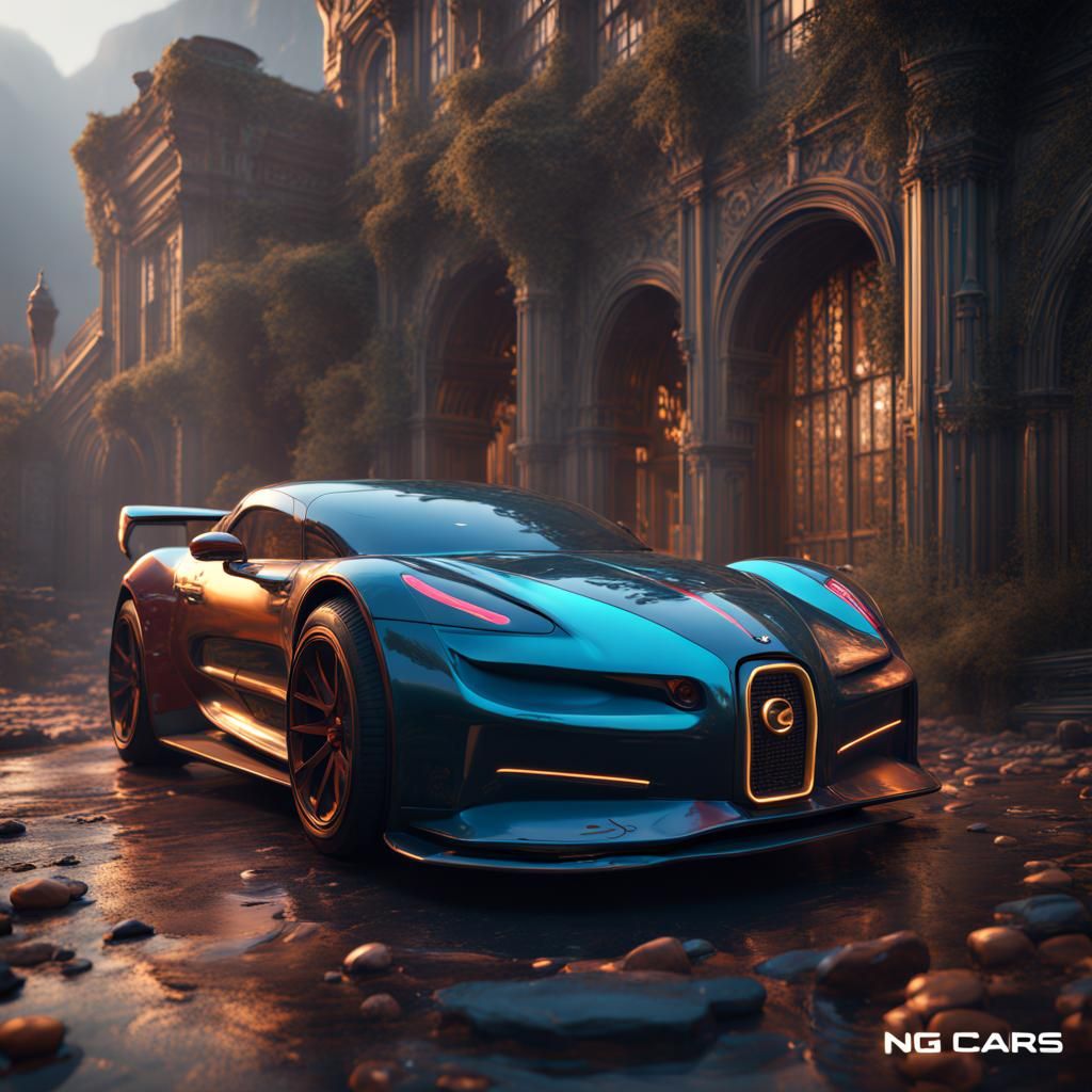 NG CARS EDIT Logo: Detailed Matte Painting