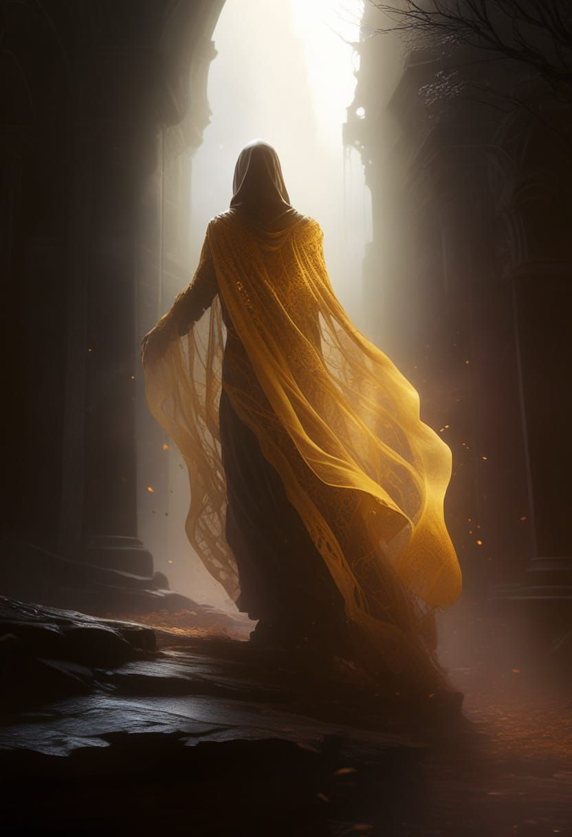 Ethereal Phantom in Shimmering Hues