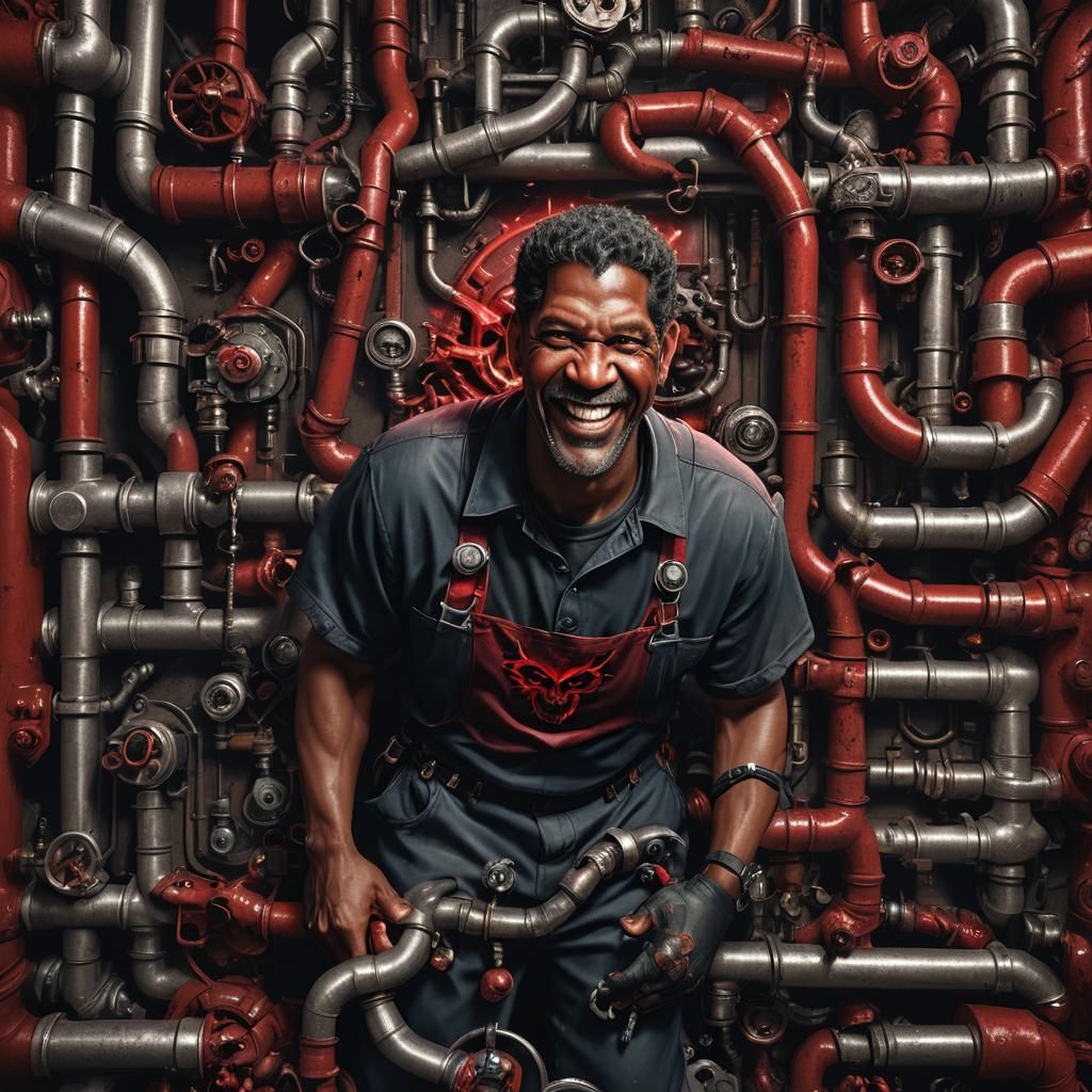 Denzel Washington satanic plumber