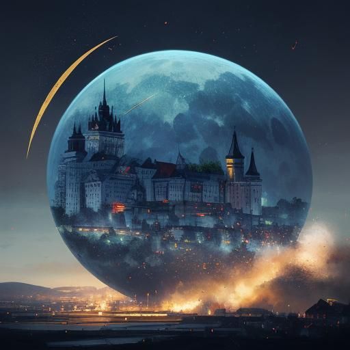 Futuristic Science Illustration of Job Candidate