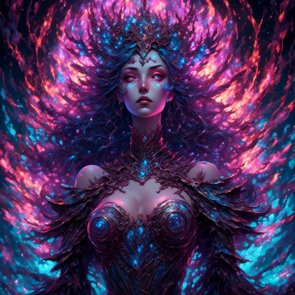 Phosphorus as Voluptuous Woman: Comic Book Art