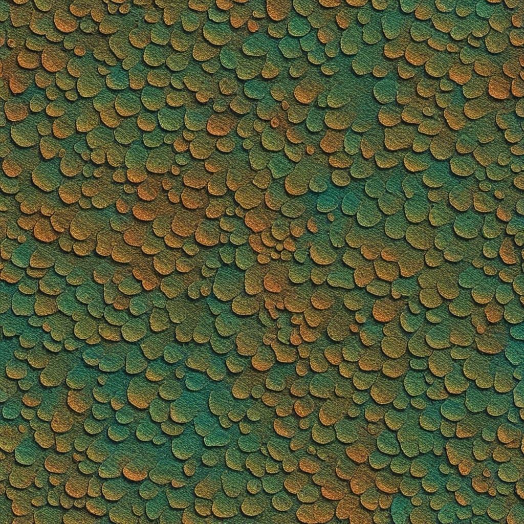 Seamless Iridescent Insect Surface Texture