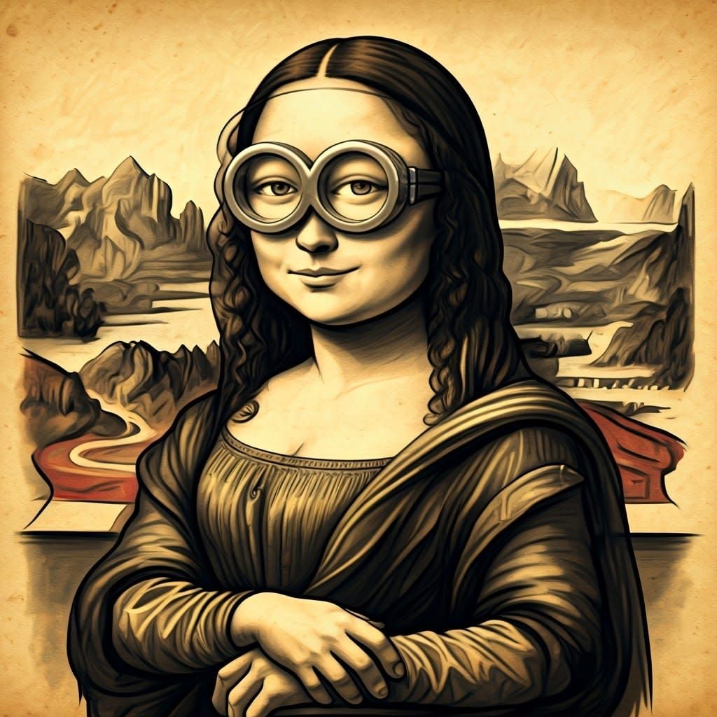Minion Mona Lisa