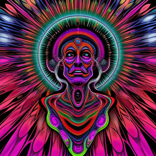 Ego Transcendence in Vibrant Hues