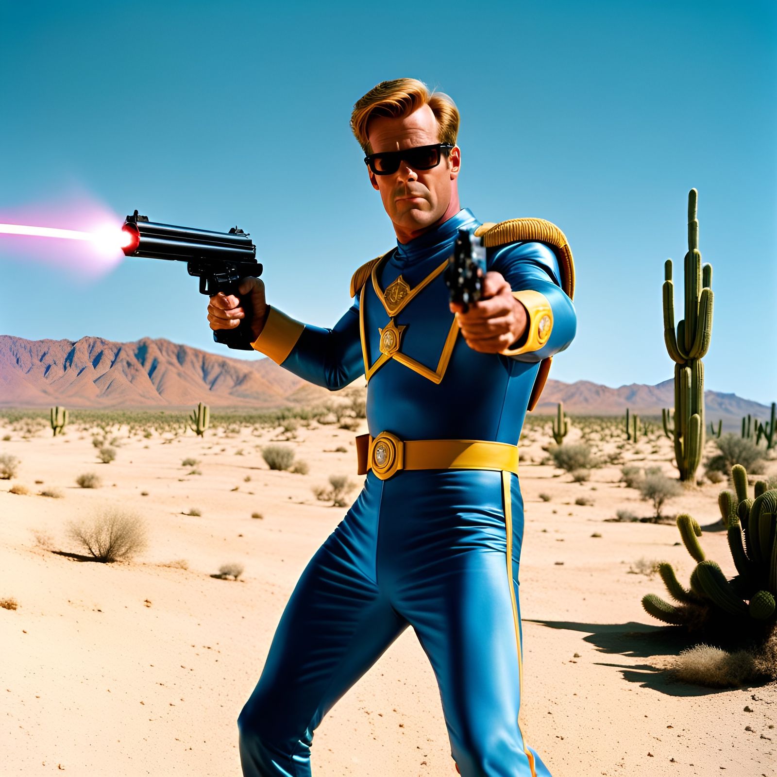 Desert Rangers of the 22nd Century in Spaaaace!!