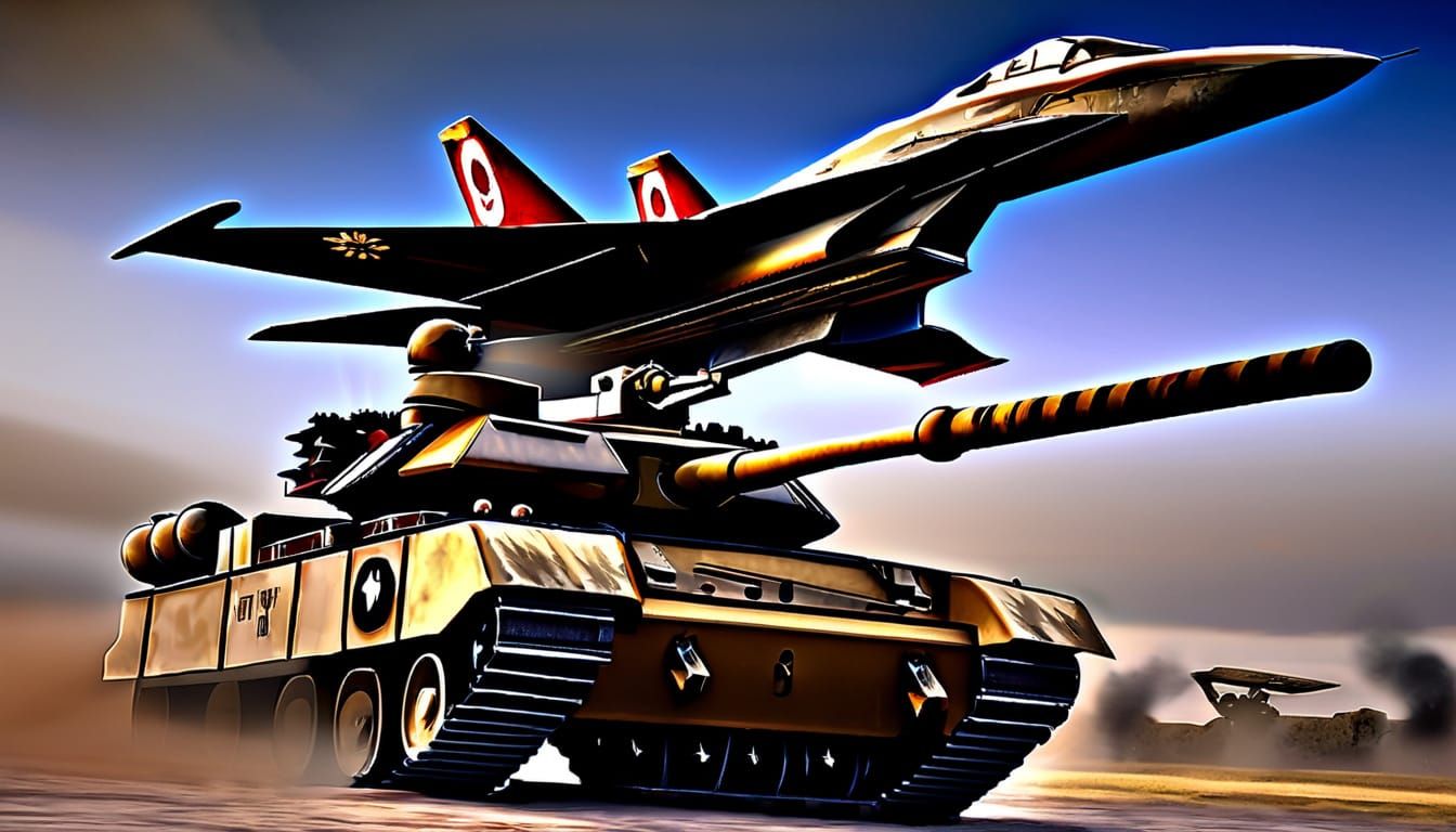 Lone Soldier on Desolate Battlefield